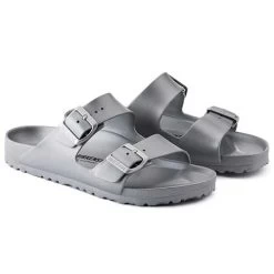 Birkenstock Arizona EVA -Silver- Medium/Narrow 8 Birkenstock Arizona EVA -Silver- Medium/Narrow -Sneaker Store 1003491 pair