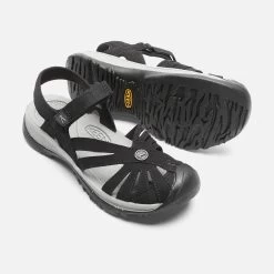 Women's Keen Rose Sandal - Black/Neutral Gray - Regular (B) 12 Women's Keen Rose Sandal - Black/Neutral Gray - Regular (B) -Sneaker Store 1008783 top2