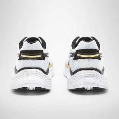 Diadora Men's Equipe Atomo Running Shoe - White/Gold/Black - Regular (D) -Sneaker Store 101.178051 C2149 20 HR