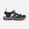 Keen Women's Whisper Sandal - Black/Magnet- Regular (B) -Sneaker Store 1018227 P PDP