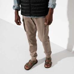 Birkenstock Men's Arizona Rugged Sandal - Faded Khaki - Regular 15 Birkenstock Men's Arizona Rugged Sandal - Faded Khaki - Regular -Sneaker Store 1018463 f look m