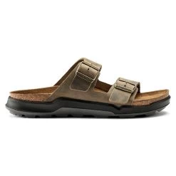 Birkenstock Men's Arizona Rugged Sandal - Faded Khaki - Regular 11 Birkenstock Men's Arizona Rugged Sandal - Faded Khaki - Regular -Sneaker Store 1018463 side