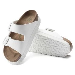 Birkenstock Arizona Platform Vegan - White- Medium/Narrow 10 Birkenstock Arizona Platform Vegan - White- Medium/Narrow -Sneaker Store 1018581 sole