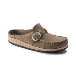 Birkenstock Women's Buckley Suede - Grey Taupe- Medium/Narrow