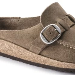 Birkenstock Women's Buckley Suede - Grey Taupe- Medium/Narrow 15 Birkenstock Women's Buckley Suede - Grey Taupe- Medium/Narrow -Sneaker Store 1019490 detail 1 1