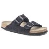 Birkenstock Arizona Suede Soft Footbed -Midnight- Medium/Narrow 2 Birkenstock Arizona Suede Soft Footbed -Midnight- Medium/Narrow -Sneaker Store 1020716