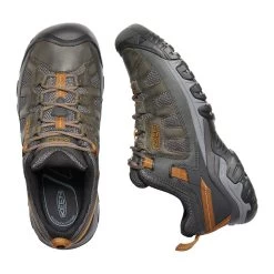 Keen Men's Targhee Vent Trail Shoe - Raven/Bronze Brown - Regular (D) 10 Keen Men's Targhee Vent Trail Shoe - Raven/Bronze Brown - Regular (D) -Sneaker Store 1020743 PLD large