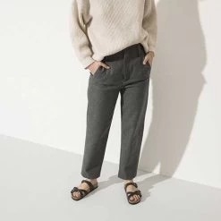 Birkenstock Women's Franca Oiled Leather Sandals- Black- Regular/Wide -Sneaker Store 1021112 f look f