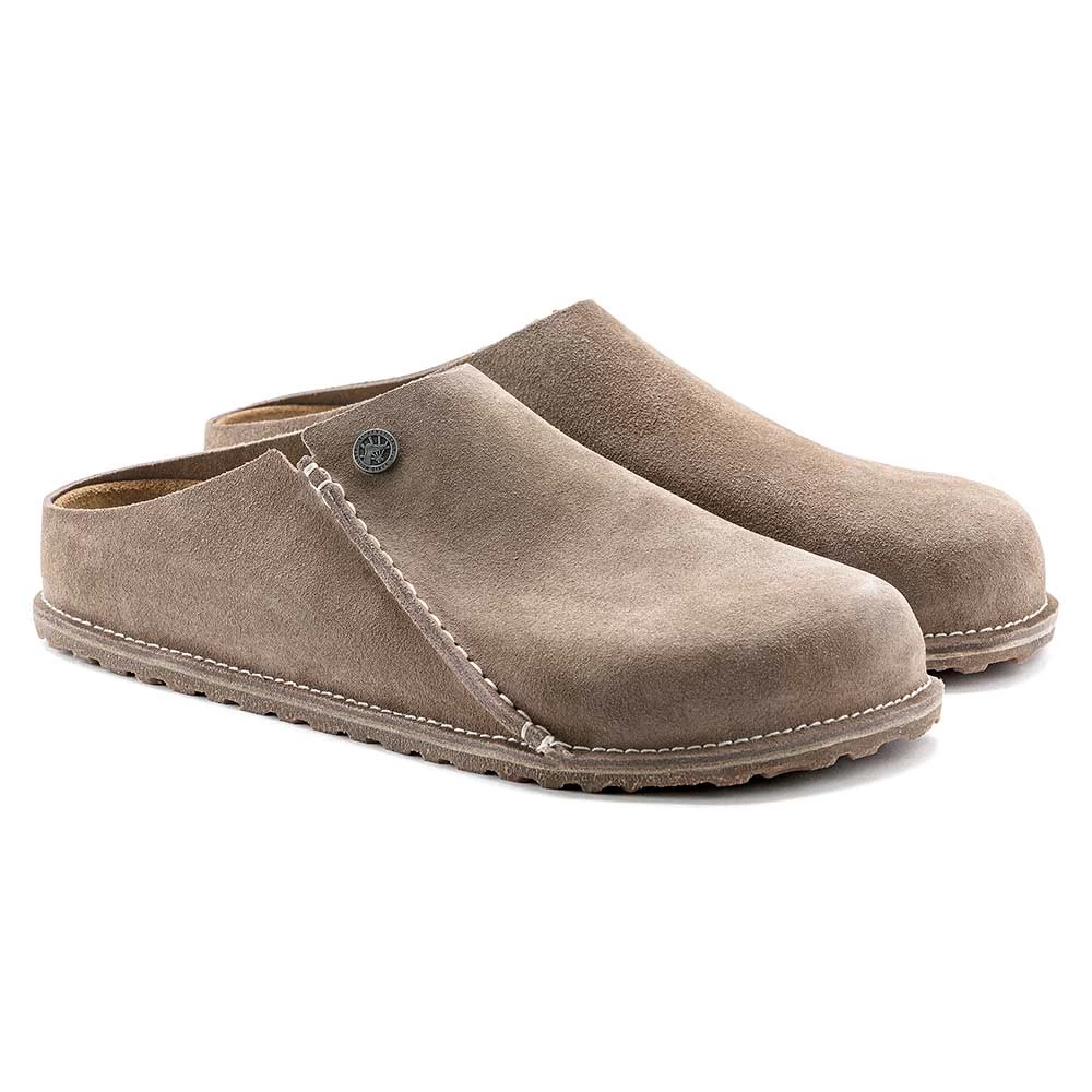 Birkenstock Women's Zermatt Suede Slipper - Gray Taupe - Medium/Narrow 6 Birkenstock Women's Zermatt Suede Slipper - Gray Taupe - Medium/Narrow - Image 4