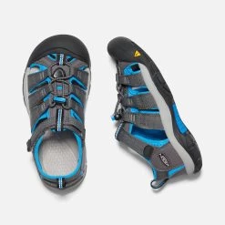 Keen Little Kids' Newport H2 Sandal - Magnet/Brilliant Blue 8 Keen Little Kids' Newport H2 Sandal - Magnet/Brilliant Blue -Sneaker Store 1022825 PLD PDP 1