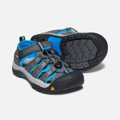 Keen Big Kids' Newport H2 Sandal - Magnet/Brilliant Blue 11 Keen Big Kids' Newport H2 Sandal - Magnet/Brilliant Blue -Sneaker Store 1022839 PPS PDP 1