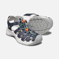 Keen Women's Astoria West Sandal - Navy/Beveled Glass- Regular (B) -Sneaker Store 1023587 PPS PDP 1