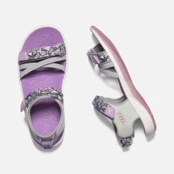 Keen Big Kids' Verano Sandal - Vapor/African Violet 9 Keen Big Kids' Verano Sandal - Vapor/African Violet -Sneaker Store 1024829 PLD PDP 1