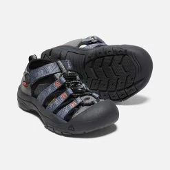 Keen Little Kids' Newport H2 Sandal - Steel Grey/Black -Sneaker Store 1026268 PPS PDP 1