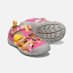 Little Kids' Seacamp II CNX Sandal - Multi/Keen Yellow -Sneaker Store 1026320 PPS PDP