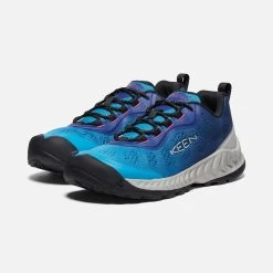Keen Women's NXIS Speed Hiking Shoe- Fjord Blue/Ombre- Regular (B) -Sneaker Store 1027201 PLA PDP