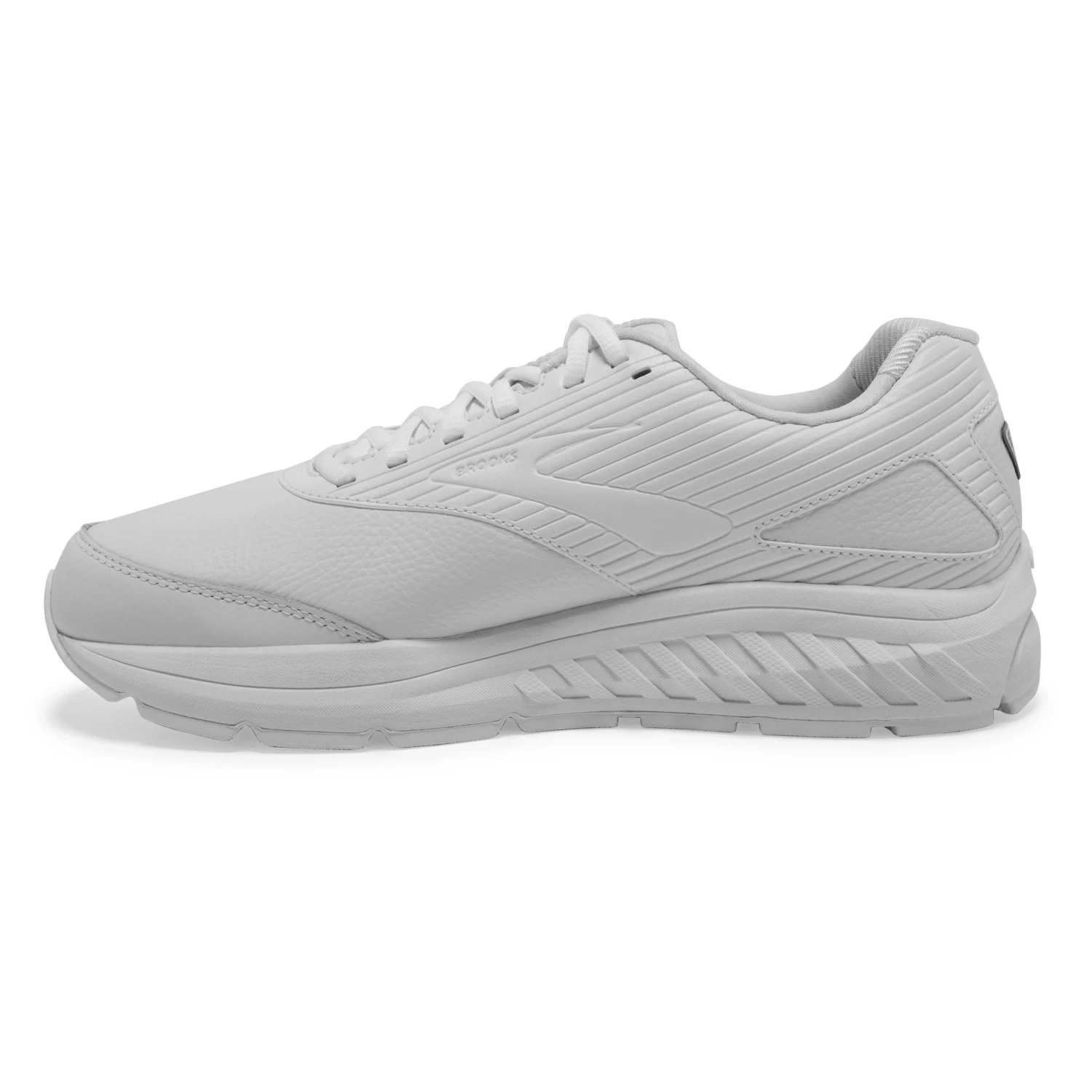 BROOKS Men's Addiction Walker 2 Walking Shoe - White/White- Wide (2E) 5 BROOKS Men's Addiction Walker 2 Walking Shoe - White/White- Wide (2E) - Image 3