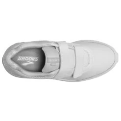 BROOKS Men's Addiction Walker V-Strap 2 Walking Shoes- White/White- Wide (2E) -Sneaker Store 110320 142 O Addiction Walker V Strap 2 02d49e5f ad6a 42df bf62 17fb3bf69ee5