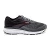 BROOKS Men's Dyad 11 Running Shoe- Blackened Pearl/Alloy/Red - Wide (2E) -Sneaker Store 110323 031 L Dyad 11 2