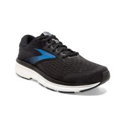 BROOKS Men's Dyad 11 Running Shoe - Black/Ebony/Blue - Wide (2E) -Sneaker Store 110323 064 A Dyad 11 CF F20 4db6e640 fba1 41ac 9a88 07bf3412a7b2