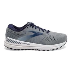BROOKS Men's Beast 20 Running Shoe - Blue/Grey/Peacoat - Regular (D)
