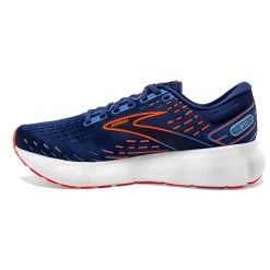 BROOKS Men's Glycerin 20 Running Shoe- Blue Depths/Palace Blue/Orange- Wide (2E) 11 BROOKS Men's Glycerin 20 Running Shoe- Blue Depths/Palace Blue/Orange- Wide (2E) -Sneaker Store 110382 444 M Glycerin 20 0ebc04c2 e053 4bf2 8c67 ec23935cce40