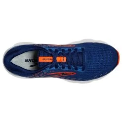 BROOKS Men's Glycerin 20 Running Shoe- Blue Depths/Palace Blue/Orange- Wide (2E) 12 BROOKS Men's Glycerin 20 Running Shoe- Blue Depths/Palace Blue/Orange- Wide (2E) -Sneaker Store 110382 444 O Glycerin 20 14136165 aae8 4788 a0e2 b4f34aa394e5