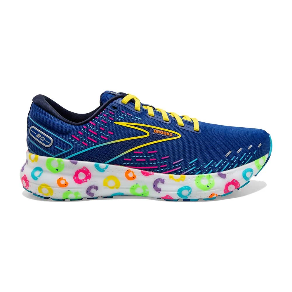Men's Glycerin 20 Bowl O' Brooks Running Shoe - Blue/Peacoat/Yellow - Regular (D) 3 Men's Glycerin 20 Bowl O' Brooks Running Shoe - Blue/Peacoat/Yellow - Regular (D)