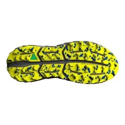 BROOKS Men's Cascadia 17 Trail Running Shoe - Blue/Surf The Web/Sulphur - Regular (D) -Sneaker Store 110403 416 S Cascadia 17