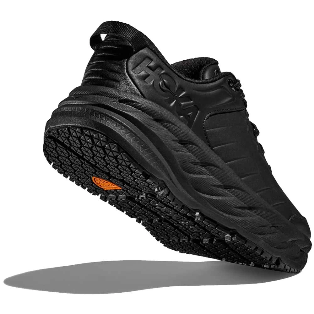 Hoka Women's Bondi SR Wide - Black/Black - Wide (D) 5 Hoka Women's Bondi SR Wide - Black/Black - Wide (D) - Image 3