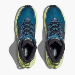 Hoka Men's Trail Code GTX Hiking Boot- Blue Graphite/Blue Coral -Sneaker Store 1123165 BGBCR 2