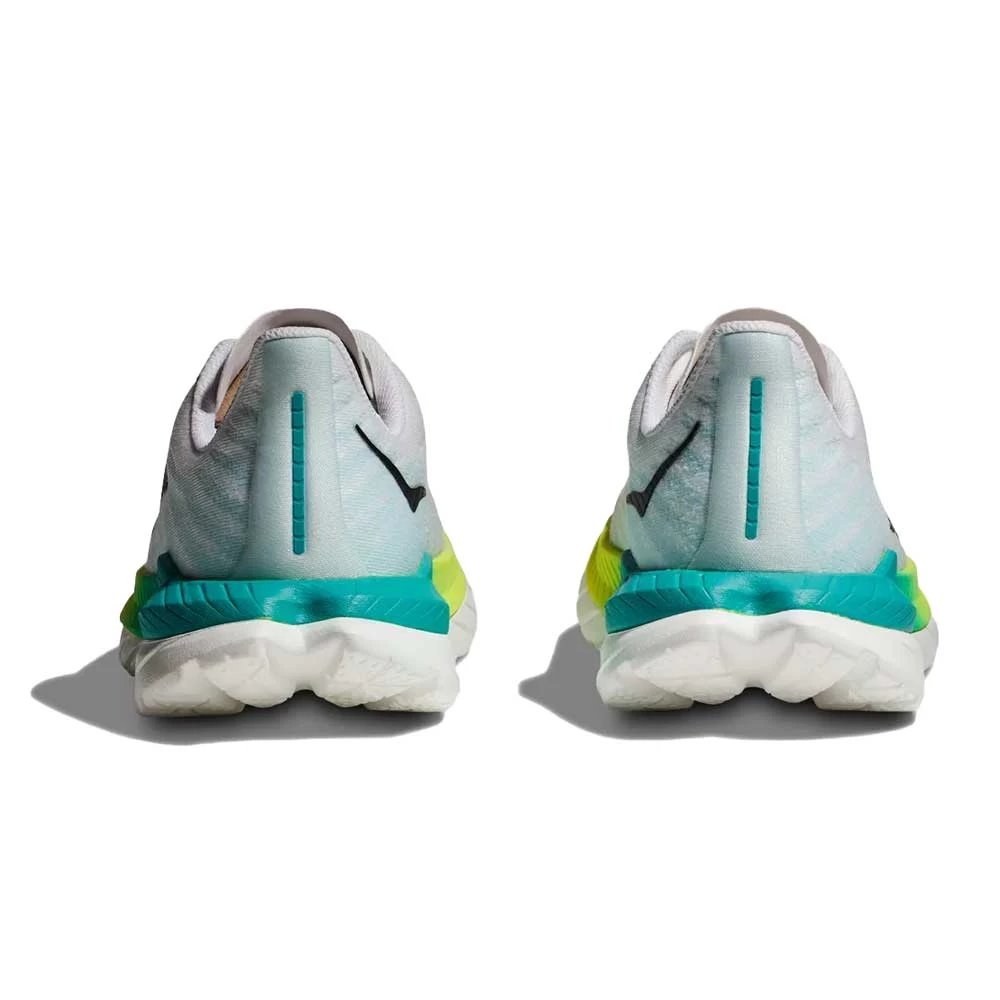 Hoka Men's Mach 5 Running Shoe - White/Blue Glass - Regular (D) 7 Hoka Men's Mach 5 Running Shoe - White/Blue Glass - Regular (D) - Image 5