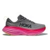 Hoka Women's Bondi 8 Running Shoe- Castlerock/Strawberry- Regular (B) -Sneaker Store 1127952 CSRW 1