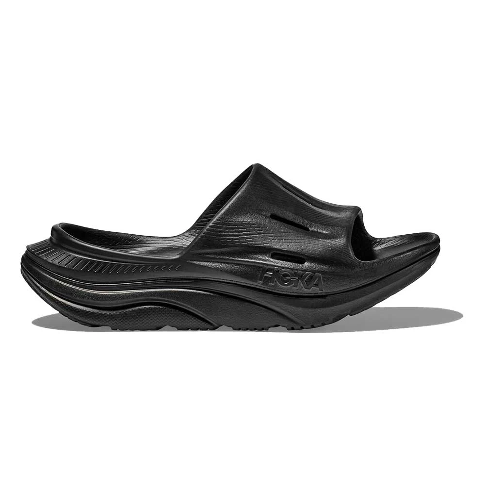 Hoka Unisex Ora Recovery Slide 3 - Black/Black 3 Hoka Unisex Ora Recovery Slide 3 - Black/Black