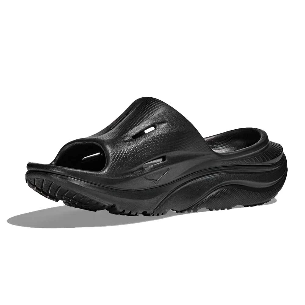 Hoka Unisex Ora Recovery Slide 3 - Black/Black 5 Hoka Unisex Ora Recovery Slide 3 - Black/Black - Image 3