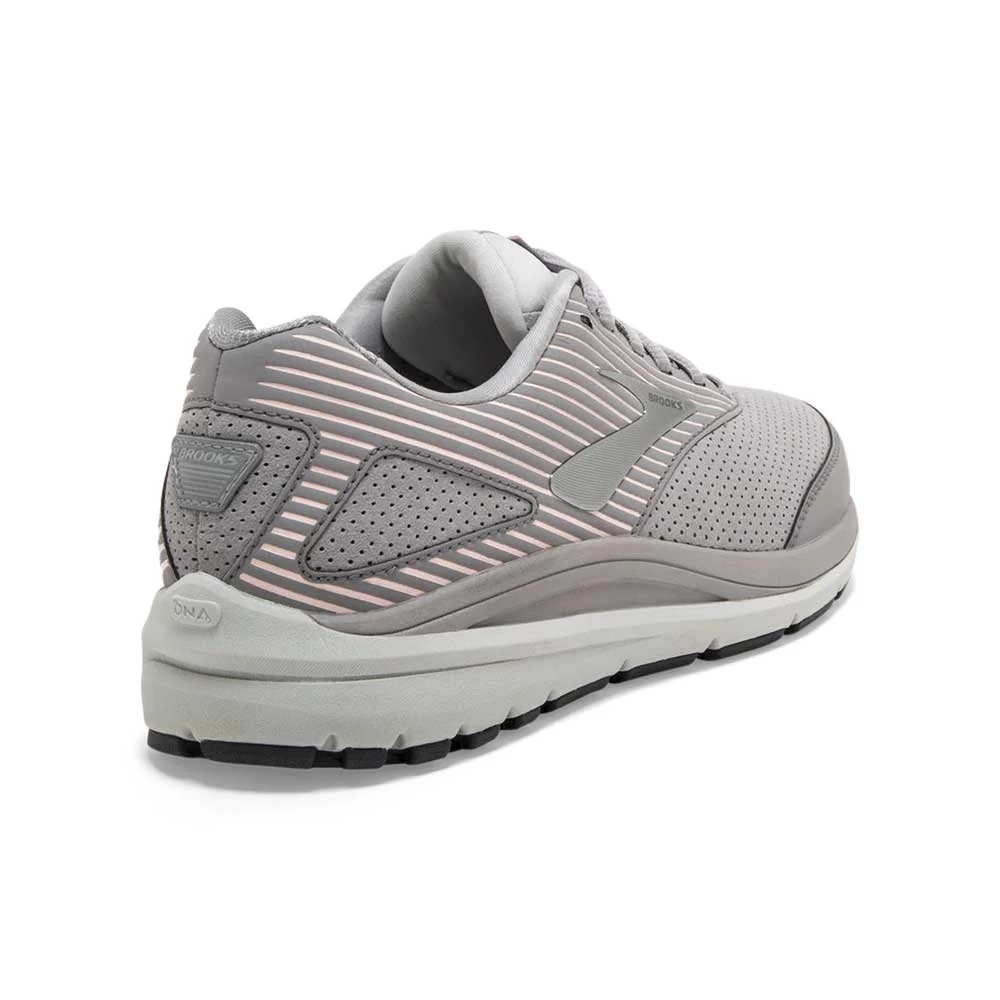 BROOKS Women's Addiction Walker Suede - Alloy/Oyster/Peach- Wide (D) 5 BROOKS Women's Addiction Walker Suede - Alloy/Oyster/Peach- Wide (D) - Image 3