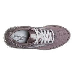 BROOKS Women's Addiction Walker Suede Walking Shoe - Shark/Alloy/Oyster - Regular (B) -Sneaker Store 120308 094 O Addiction Walker Suede