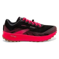 BROOKS Women's Catamount Trail Shoe - Black/Pink - Regular (B)