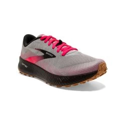 BROOKS Women's Catamount Trail Running Shoe - Alloy/Pink/Black - Regular (B) -Sneaker Store 120339 098 A Catamount