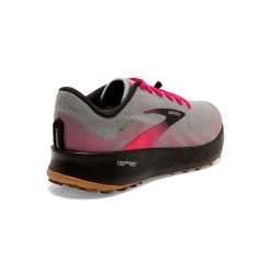 BROOKS Women's Catamount Trail Running Shoe - Alloy/Pink/Black - Regular (B) -Sneaker Store 120339 098 H Catamount