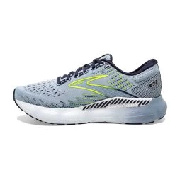 BROOKS Women's Glycerin GTS 20 Running Shoe- Light Blue/Peacoat/Nightlife- Regular (B) 11 BROOKS Women's Glycerin GTS 20 Running Shoe- Light Blue/Peacoat/Nightlife- Regular (B) -Sneaker Store 120370 416 M Glycerin GTS 20