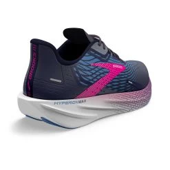 BROOKS Women's Hyperion Max Running Shoe - Peacoat/Marina Blue/Pink Glo - Regular (B) -Sneaker Store 120377 441 H Hyperion Max