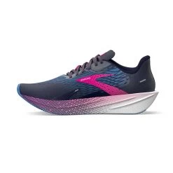 BROOKS Women's Hyperion Max Running Shoe - Peacoat/Marina Blue/Pink Glo - Regular (B) -Sneaker Store 120377 441 M Hyperion Max