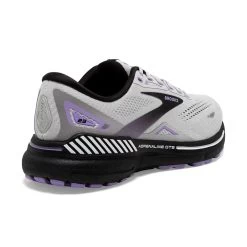 BROOKS Women's Adrenaline GTS 23 Running Shoe - Grey/Black/Purple- Regular (B) 13 BROOKS Women's Adrenaline GTS 23 Running Shoe - Grey/Black/Purple- Regular (B) -Sneaker Store 120381 039 H Adrenaline GTS 23 1