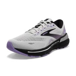 BROOKS Women's Adrenaline GTS 23 Running Shoe - Grey/Black/Purple- Regular (B) 11 BROOKS Women's Adrenaline GTS 23 Running Shoe - Grey/Black/Purple- Regular (B) -Sneaker Store 120381 039 Z Adrenaline GTS 23 1