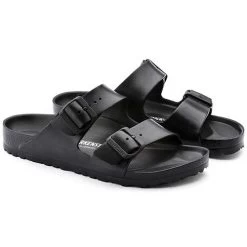Birkenstock Arizona EVA Sandals -Black- Medium/Narrow -Sneaker Store 129423 pair