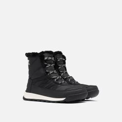 Sorel Women's Whitney II Short Lace Boot - Black- Regular (B) 12 Sorel Women's Whitney II Short Lace Boot - Black- Regular (B) -Sneaker Store 1916841 010 f2 presetWeb