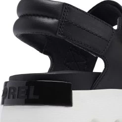 Sorel Women's Viibe Sandal - Black/Sea Salt- Regular (B) -Sneaker Store 2030511 010 d