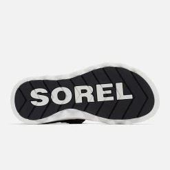Sorel Women's Viibe Sandal - Black/Sea Salt- Regular (B) -Sneaker Store 2030511 010 o