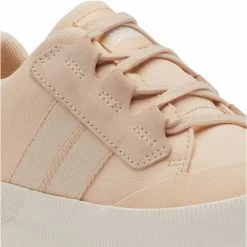 Sorel Women's Out N About III Low Sneaker Canvas WP - White Peach/Chalk - Regular (B) -Sneaker Store 2039971 844 d 1